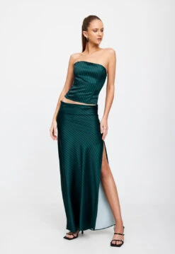 ANISTON CORSET - GREEN PINSTRIPE -Tops To Bottoms Sales 01 02 23 LIONESS eCOMM MARCH MARCH 1088 d44fa71a f893 420f 9c56 edb59033cfce