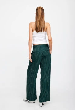 NYC PANT - GREEN PINSTRIPE -Tops To Bottoms Sales 01 02 23 LIONESS eCOMM MARCH MARCH 1275 bc9c3aad e39c 45cc b357 dfd536c55452
