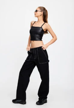 CLUELESS CAMI - ONYX -Tops To Bottoms Sales 01 02 23 LIONESS eCOMM MARCH MARCH 1484 54fca15c 5b04 48fc a28a 7077efebe784