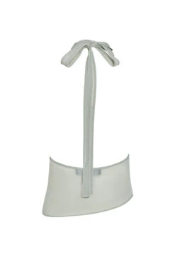 RENDEZVOUS HALTER TOP - SAGE -Tops To Bottoms Sales 02 05 23 LIONESS GM MAY Ghost Mannequin MAY 014