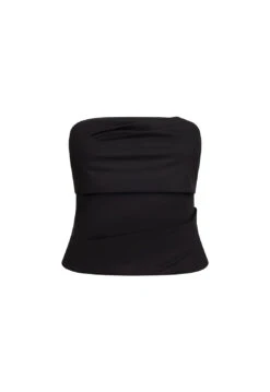 SMOKESHOW STRAPLESS TOP - ONYX -Tops To Bottoms Sales 02 05 23 LIONESS GM MAY Ghost Mannequin MAY 021