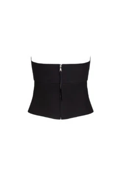 SMOKESHOW STRAPLESS TOP - ONYX -Tops To Bottoms Sales 02 05 23 LIONESS GM MAY Ghost Mannequin MAY 022