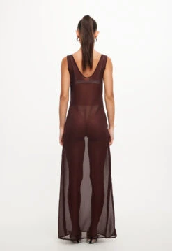 FAME MAXI - CHOCOLATE -Tops To Bottoms Sales 03 10 23 LIONESS eComm NOV RESHOOTS OCT 1550