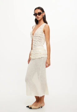 OLSEN VEST - CREAM -Tops To Bottoms Sales 04 10 23 LIONESS RESHOOTS STELLAVIDS RESHOOTS 186