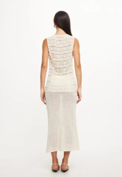 OLSEN VEST - CREAM -Tops To Bottoms Sales 04 10 23 LIONESS RESHOOTS STELLAVIDS RESHOOTS 191