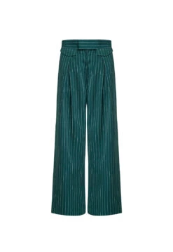 NYC PANT - GREEN PINSTRIPE -Tops To Bottoms Sales 06 03 23 LIONESS MARCH GM MARCH GM 210