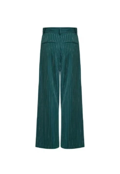 NYC PANT - GREEN PINSTRIPE -Tops To Bottoms Sales 06 03 23 LIONESS MARCH GM MARCH GM 212