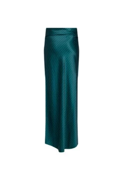 DEVON MAXI SKIRT - GREEN PINSTRIPE -Tops To Bottoms Sales 06 03 23 LIONESS MARCH GM MARCH GM 227