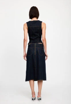 CAMELIA FARHOODI X LIONESS - BATROUN VEST -Tops To Bottoms Sales 07 12 22 LIONESS JAN Kristel JAN 1158