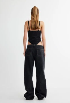 PRACTICAL MAGIC JEAN - CHARCOAL -Tops To Bottoms Sales 10 05 23 LIONESS eCOMM SERENA ReShoots Immediate 304 ce88ca4e 7616 477f 9574 b318759be461