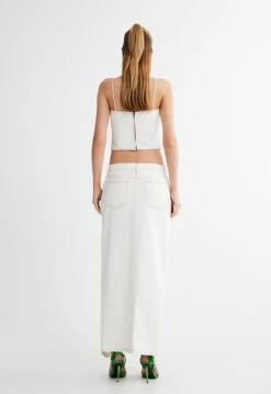 DEL GATO CORSET - PEARL -Tops To Bottoms Sales 10 05 23 LIONESS eCOMM SERENA ReShoots Immediate 452