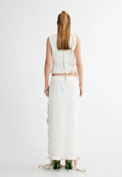 RENDEZVOUS TOP - PEARL -Tops To Bottoms Sales 10 05 23 LIONESS eCOMM SERENA ReShoots Immediate 468