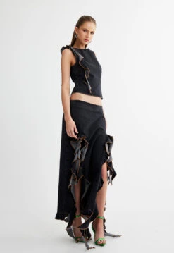 RENDEZVOUS TOP - CHARCOAL