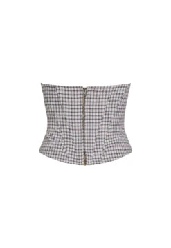 FAME CORSET - VINTAGE BLUE -Tops To Bottoms Sales 11 04 23 LIONESS APR GM GhostMannequins APR 017