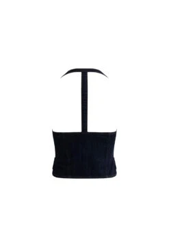 NYC HALTER TOP - DARK DENIM -Tops To Bottoms Sales 15 03 23 LIONESS eCOMM APRIL GHOSTMARCH 1792 2 5f0569da ac2d 4a93 ae04 19def290cb7a