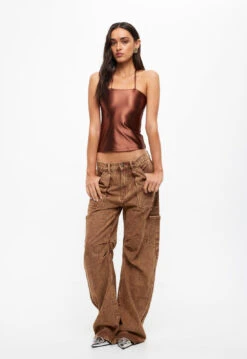 MINIMALIST TANK - CHOCOLATE -Tops To Bottoms Sales 15 05 23 LIONESS eCOMM JUNE JUNE 513 5446e84d b1ec 42d8 a626 254419f20901