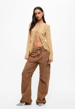 BARELY THERE TIE TOP - SAND -Tops To Bottoms Sales 15 05 23 LIONESS eCOMM JUNE JUNE 573 dbac124a aabe 43e9 a43d 76459043f869