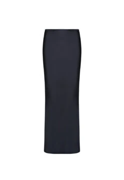 HUDSON SATIN MAXI SKIRT - DARK OLIVE -Tops To Bottoms Sales 15 08 22 LIONESS NINETIES GM GM NINETIES 149