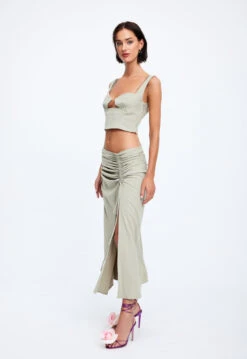 ODETTE TOP - SAGE -Tops To Bottoms Sales 19 12 22 LIONESS eCOMM FEB FEB 940