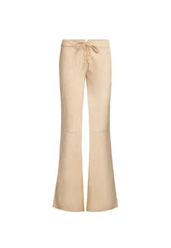 DOWN FOR YOU SUEDE PANT - CAMEL