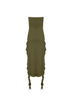 RENDEZVOUS STRAPLESS DRESS - OLIVE -Tops To Bottoms Sales 23 5915a725 b43e 4405 ab34 cf0f60ca03d7