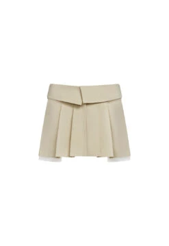 UTILITY MINI SKIRT - BEIGE -Tops To Bottoms Sales 24 01 23 LIONESS FEB GM GHOSTMANNEQUIN FEB23 117