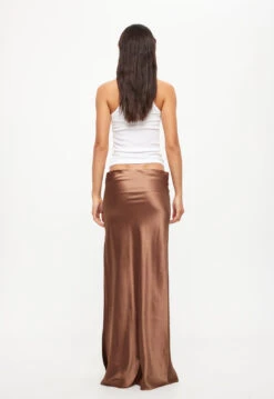DEVON MAXI SKIRT - RUSSET -Tops To Bottoms Sales 24 05 23 LIONESS ReShoots Roberta Reshoots 1048
