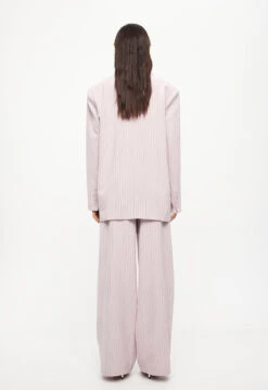 NYC BLAZER - PINK PINSTRIPE -Tops To Bottoms Sales 24 05 23 LIONESS ReShoots Roberta Reshoots 455