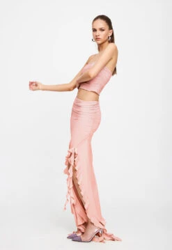 RENDEZVOUS STRAPLESS TOP - BLUSH -Tops To Bottoms Sales 25 01 23 LIONESS ReShoots Serena RESHOOTS 1335