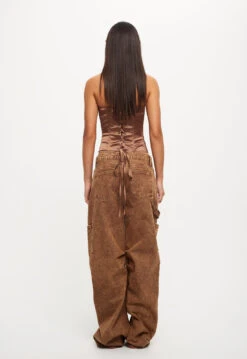 MIAMI VICE JEANS - STONEWASH -Tops To Bottoms Sales 25 08 23 LIONESS ReShoots RESHOOTS 707