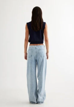 PRACTICAL MAGIC JEAN - BLUE DENIM -Tops To Bottoms Sales 27 03 23 LIONESS ReShoots Roberta RESHOOTS 839