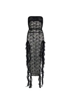 RENDEZVOUS DRESS - ONYX -Tops To Bottoms Sales 27 04 23 LIONESS ALL STARS GM ALL STARS GHOST MAN 088