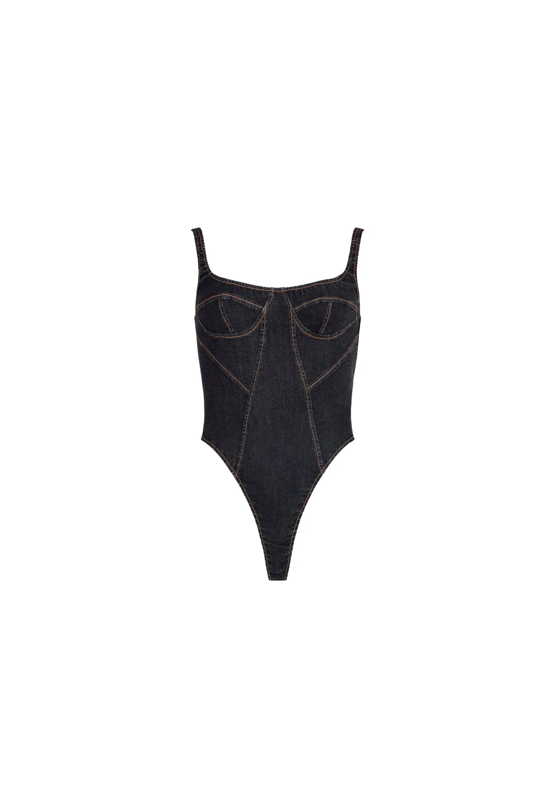 JE TAIME BODYSUIT - CHARCOAL 6 JE TAIME BODYSUIT - CHARCOAL - Image 6