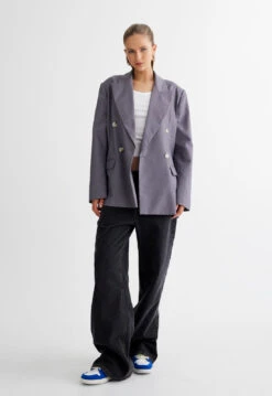 BRENTWOOD BLAZER - SLATE -Tops To Bottoms Sales 28 04 23 LIONESS eCOMM AllSTARS RENDEZVOUS ALLSTARS 433