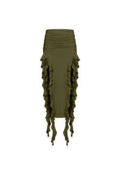 RENDEZVOUS SKIRT - OLIVE -Tops To Bottoms Sales 7 425a71f1 bf85 4ecc bdf1 f8703b647577