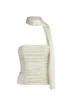 ISLAND BODICE - CORNSILK -Tops To Bottoms Sales GhostMannequin Sept 033