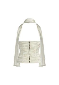 ISLAND BODICE - CORNSILK -Tops To Bottoms Sales GhostMannequin Sept 037