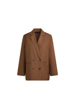 WYOMING BLAZER - CHOCOLATE -Tops To Bottoms Sales GhostMannequin Sept 069