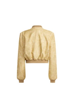 ALLURE BOMBER - CORN -Tops To Bottoms Sales GhostMannequin Sept 074