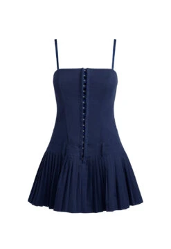 HONEY CORSET MINI - NAVY -Tops To Bottoms Sales GhostMannequin Sept 087