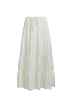 KEIRA TIERED SKIRT - PORCELAIN -Tops To Bottoms Sales GhostMannequin Sept 119