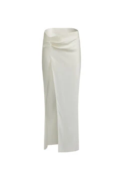 MARIAH MAXI SKIRT - PORCELAIN -Tops To Bottoms Sales GhostMannequin Sept 121