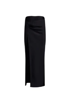 MARIAH MAXI SKIRT - ONYX -Tops To Bottoms Sales GhostMannequin Sept 124