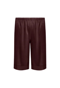 ISLAND CULOTTES - GARNET -Tops To Bottoms Sales GhostMannequin Sept 144 Red