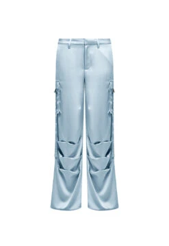 BUTTERFLY CARGO PANT - PALE BLUE -Tops To Bottoms Sales GhostMannequin Sept 161 2