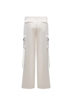 BUTTERFLY CARGO PANT - CREAM -Tops To Bottoms Sales GhostMannequin Sept 162