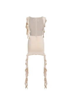OPULENCE MINI DRESS - CHAMPAGNE -Tops To Bottoms Sales JUNE GhostMannequin 076