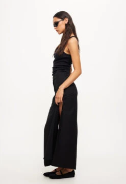 MINIMALIST MAXI SKIRT - ONYX -Tops To Bottoms Sales LB628 2306ONYX5