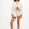 EIGHTIES BLAZER - BEIGE