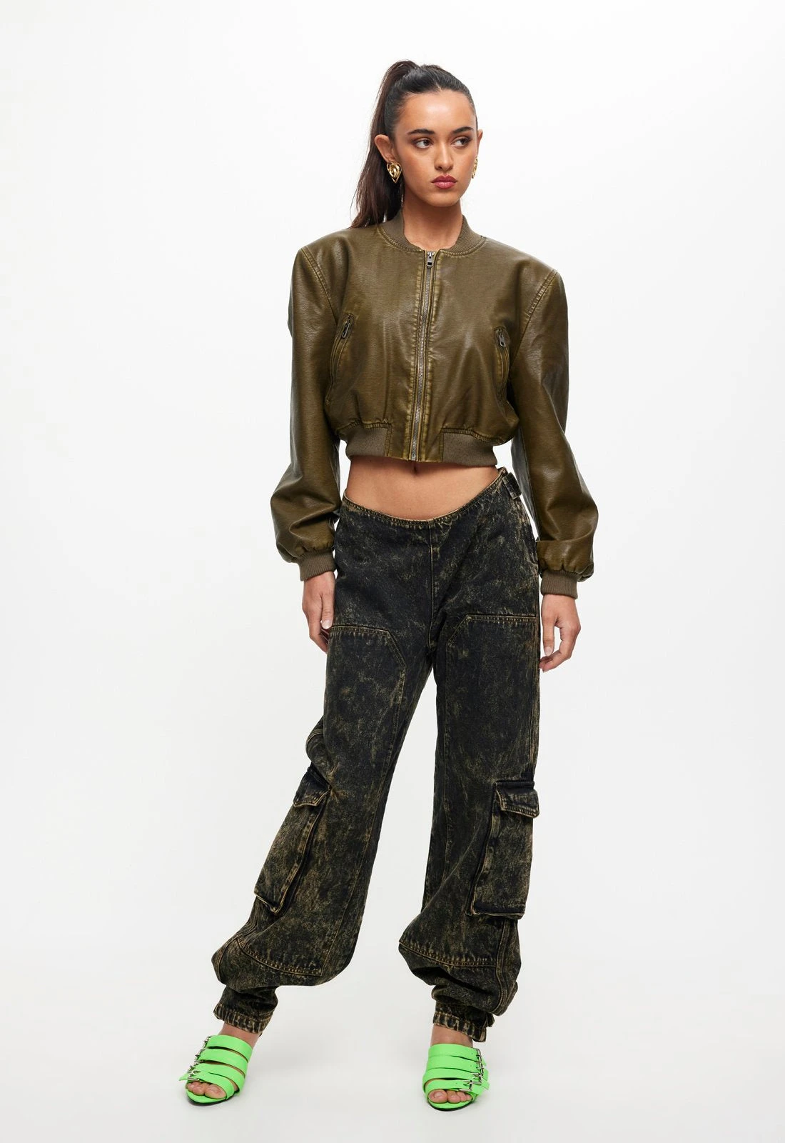 RIOT JEAN - WASHED CHOCOLATE 2 RIOT JEAN - WASHED CHOCOLATE - Image 2